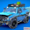 1184996 - PBR Game 3D Model - Generic Suv 4×4 Offroad