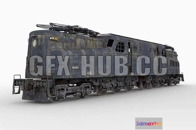 1185016 - PBR Game 3D Model - GG-1 Locomotive Prototype