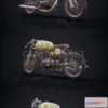 1185036 - PBR Game 3D Model - Gilera 160SS Motorcycle