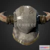 1185088 - PBR Game 3D Model - Gladiator Helm TurluGuvech