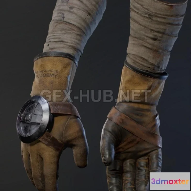 1185108 - PBR Game 3D Model - Glove