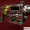 1185202 - PBR Game 3D Model - Gretchin gun W40k