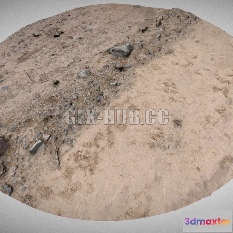 1185216 - PBR Game 3D Model - Ground 01