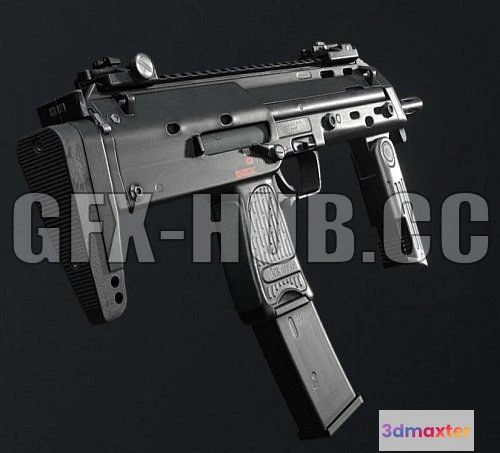 1185262 - PBR Game 3D Model - H&K MP7A1