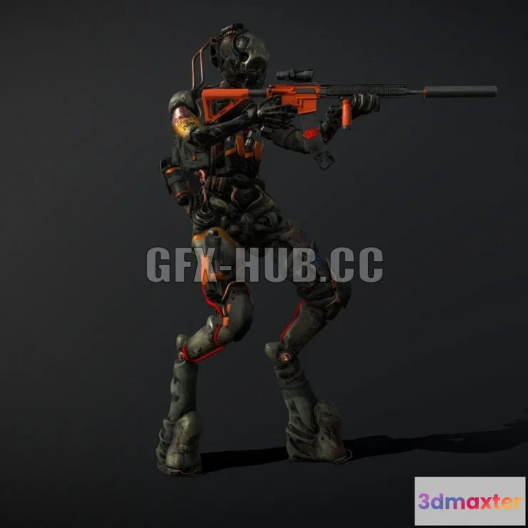 1185264 - PBR Game 3D Model - H0110W H34D