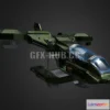 1185278 - PBR Game 3D Model - Halo Downfall - Hornet