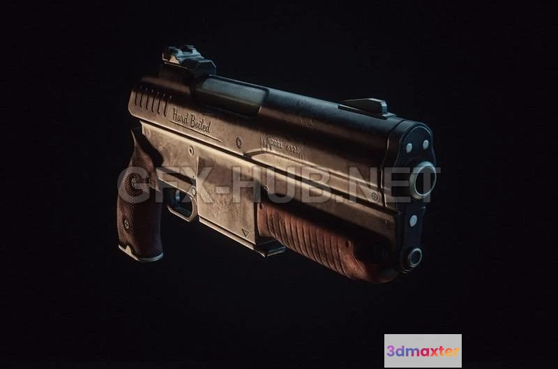 1185324 - PBR Game 3D Model - Hard Boiled 6520