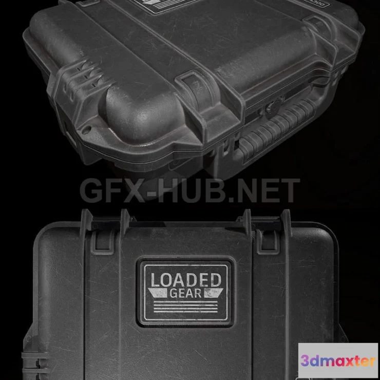 1185326 - PBR Game 3D Model - Hard Case Tool Box