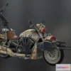 1185338 - PBR Game 3D Model - Harley Davidson V-rod Night Special Modified