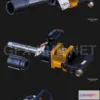 1185380 - PBR Game 3D Model - Heavy duty air impact wrench (max, fbx, obj)