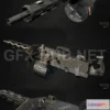 1185386 - PBR Game 3D Model - Heavy Machinegun