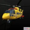 1185402 - PBR Game 3D Model - Helicopter CH-149