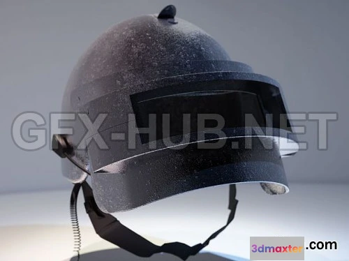 1185420 - PBR Game 3D Model - Helmet 02