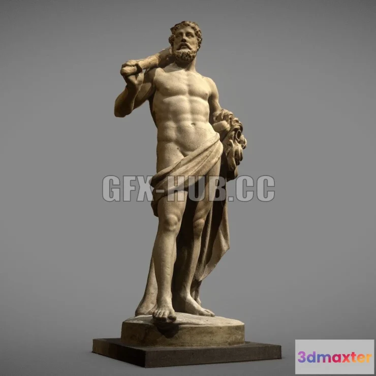 1185438 - PBR Game 3D Model - Hercule