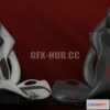 1185454 - PBR Game 3D Model - High quality Sport Seat