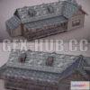 1185546 - PBR Game 3D Model - house