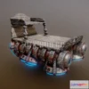 1185548 - PBR Game 3D Model - Hover Dolly