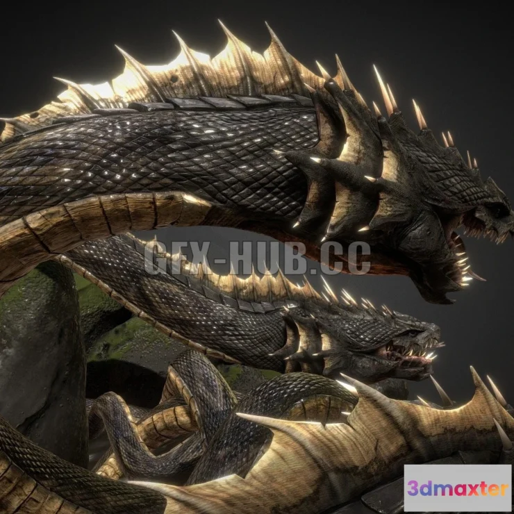 1185620 - PBR Game 3D Model - Hydra