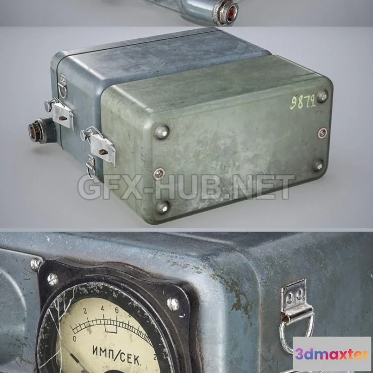 1185648 - PBR Game 3D Model - IMA-1 Trace Rate Meter