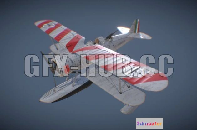 1185650 - PBR Game 3D Model - IMAM RO43 TRIESTE