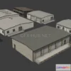1185676 - PBR Game 3D Model - Industrial Buildings Pack