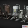 1185678 - PBR Game 3D Model - Industrial device