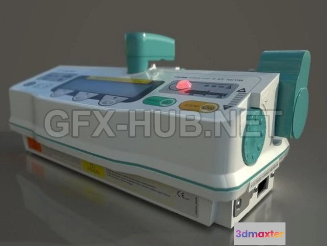 1185712 - PBR Game 3D Model - Infusion Syringe Pumps