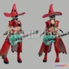 1185716 - PBR Game 3D Model - I-No from Guilty Gear