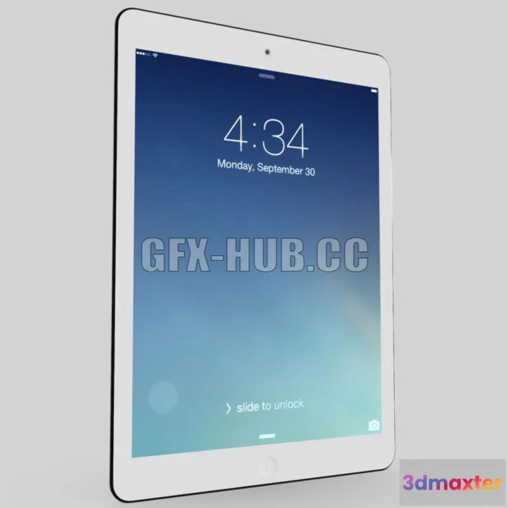 1185736 - PBR Game 3D Model - iPad Air