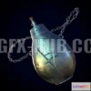 1185756 - PBR Game 3D Model - Iron Flask