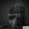 1185764 - PBR Game 3D Model - Irone Throne