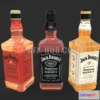 1185790 - PBR Game 3D Model - Jack Daniel Whiskey Collection
