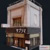 1185822 - PBR Game 3D Model - Japanese Style Shop
