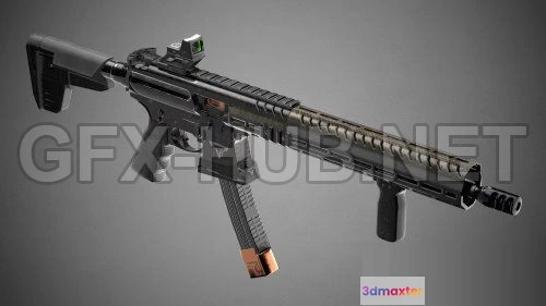 1185866 - PBR Game 3D Model - John Wick 3 MPX