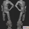 1185872 - PBR Game 3D Model - Johnny Silverhand 3D print model