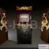 1185884 - PBR Game 3D Model - Joust Vintage Arcade Cabinet