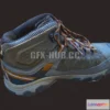 1185964 - PBR Game 3D Model - Keens Hiking Boots
