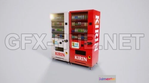 1186004 - PBR Game 3D Model - Kirin Vending Machine