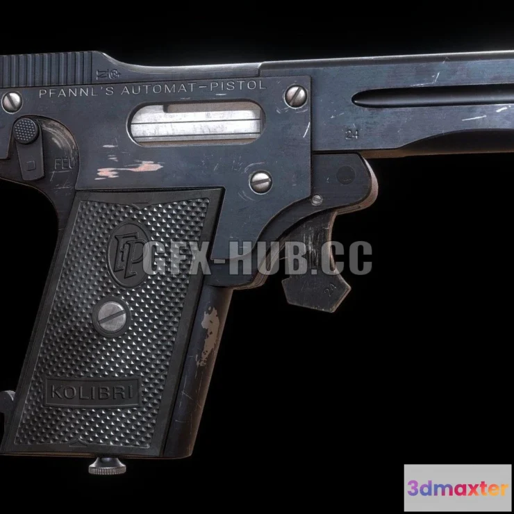 1186032 - PBR Game 3D Model - Kolibri 2mm