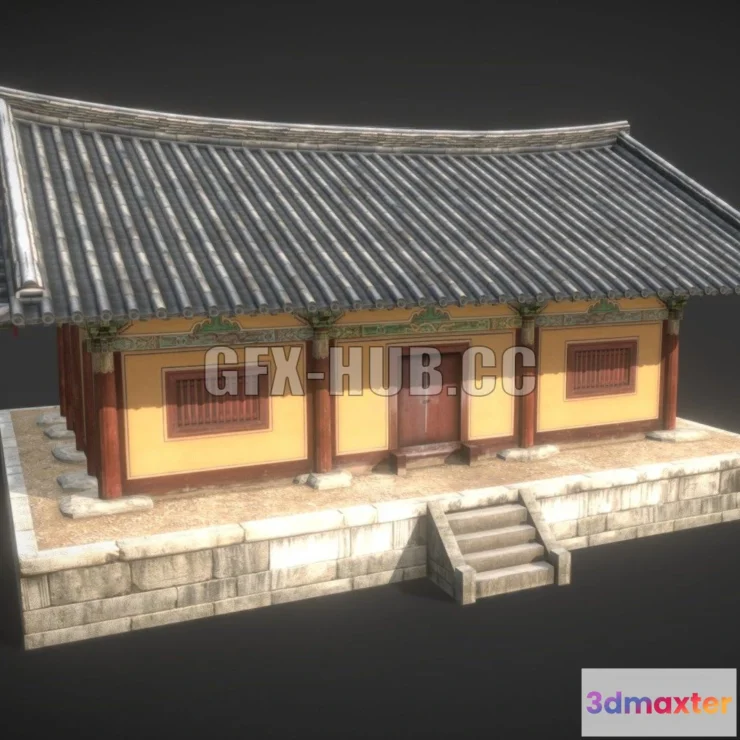 1186036 - PBR Game 3D Model - Korea National Treasure