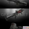 1186064 - PBR Game 3D Model - KSG SHOTGUN PBR