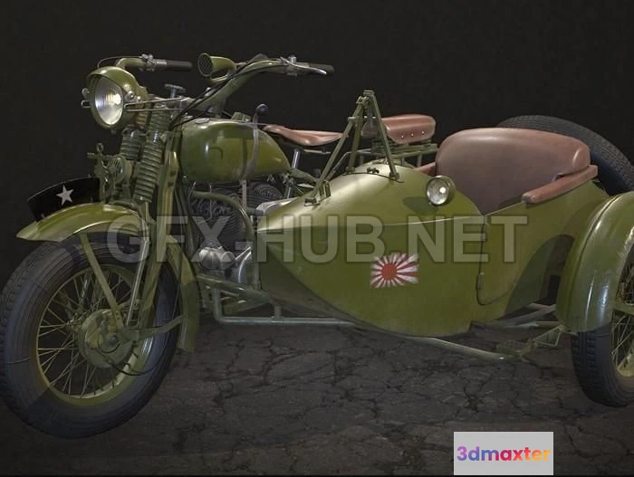 1186070 - PBR Game 3D Model - Kurogane Type 95 #2