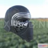 1186076 - PBR Game 3D Model - Kylo Ren helmet PBR
