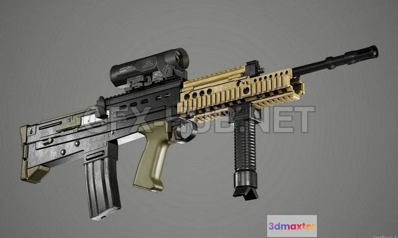 1186086 - PBR Game 3D Model - L85A2