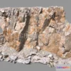 1186130 - PBR Game 3D Model - Large Cliff Scanned