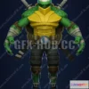 1186206 - PBR Game 3D Model - Leonardo TMNT PBR