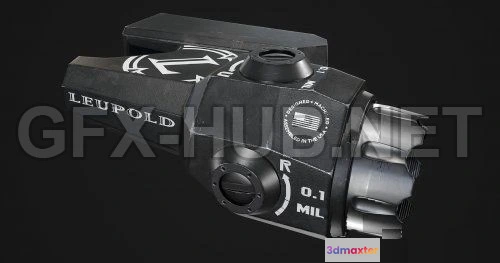 1186216 - PBR Game 3D Model - Leupold D-EVO