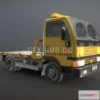 1186242 - PBR Game 3D Model - Light Truck Tow