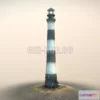 1186246 - PBR Game 3D Model - Lighthouse 01 Low-poly