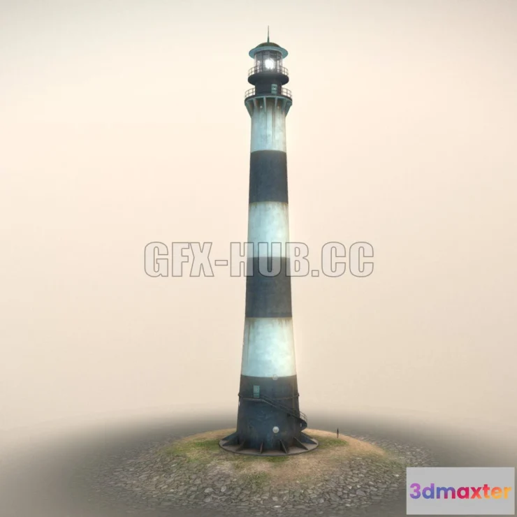 1186248 - PBR Game 3D Model - Lighthouse